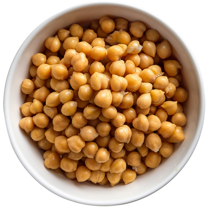 Chickpea Garbanzo Beans Overhead