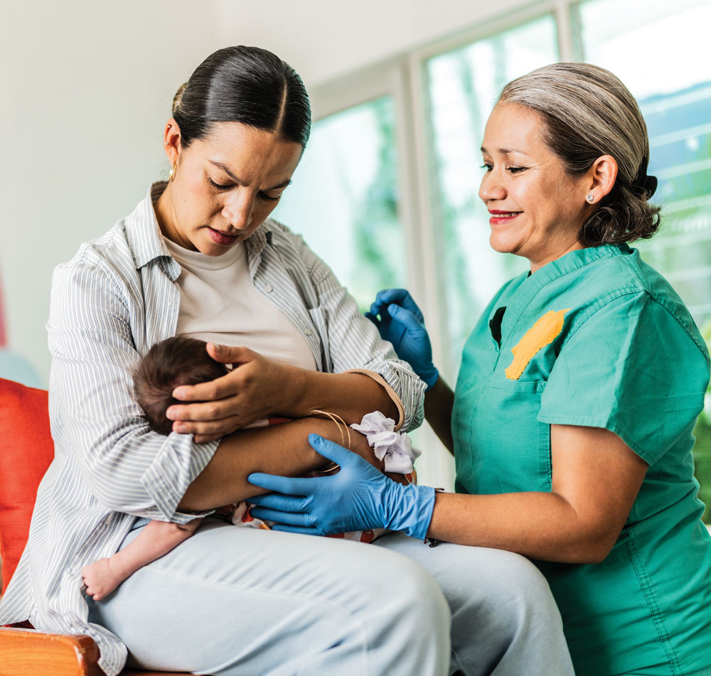 nursing mom healthcare nurse